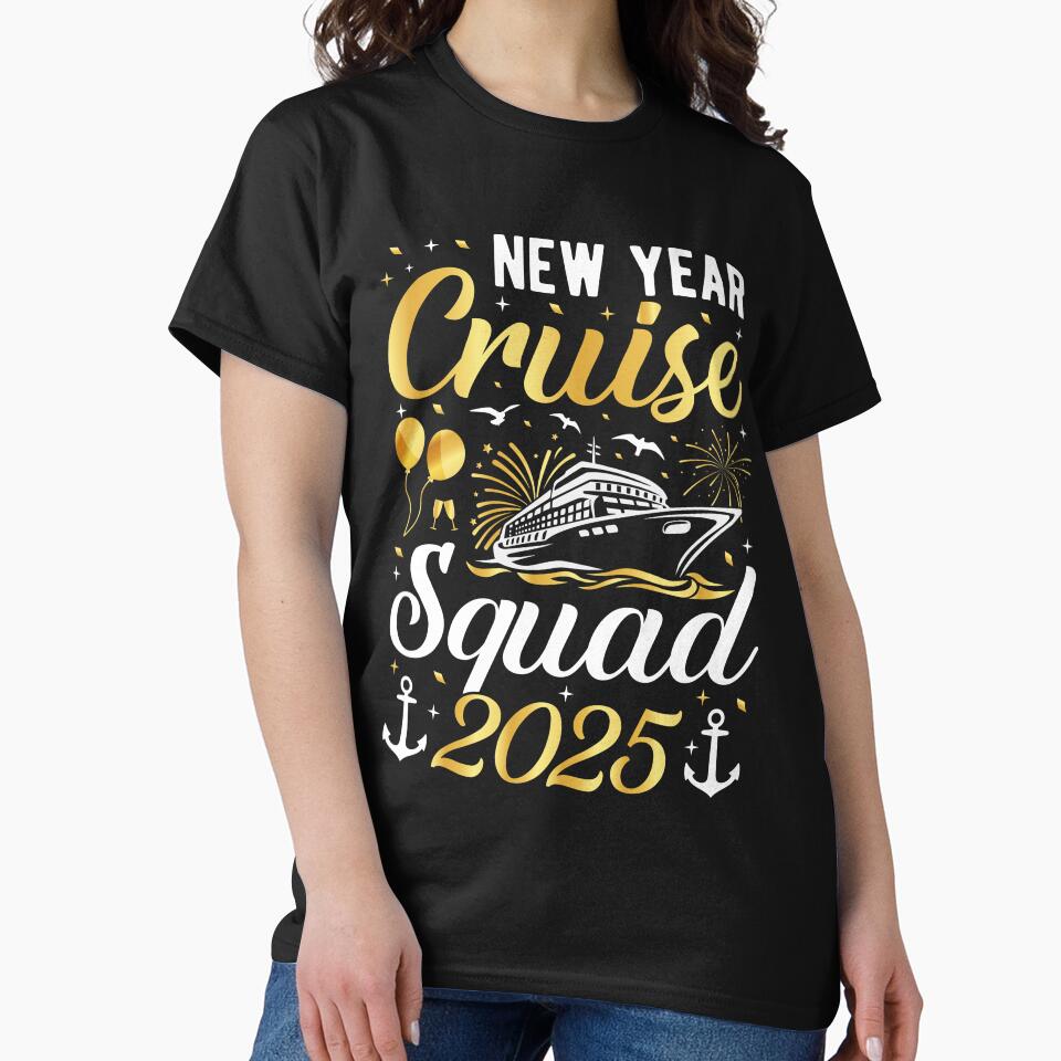 New Year Cruise Squad 2025 by designclub