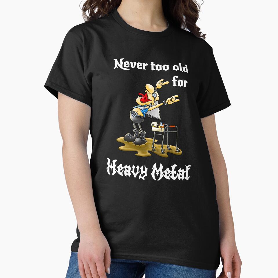 Never too old for Heavy Metal - Metal Opa by ollibabu