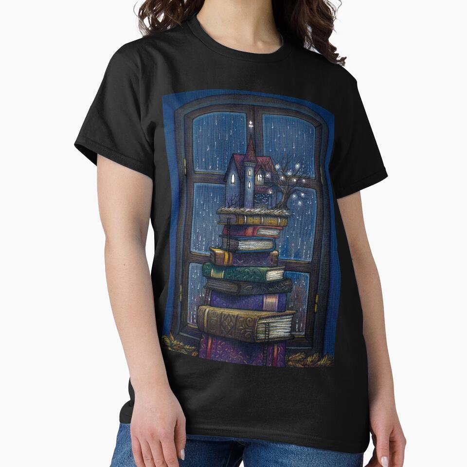 Books castle by illustore