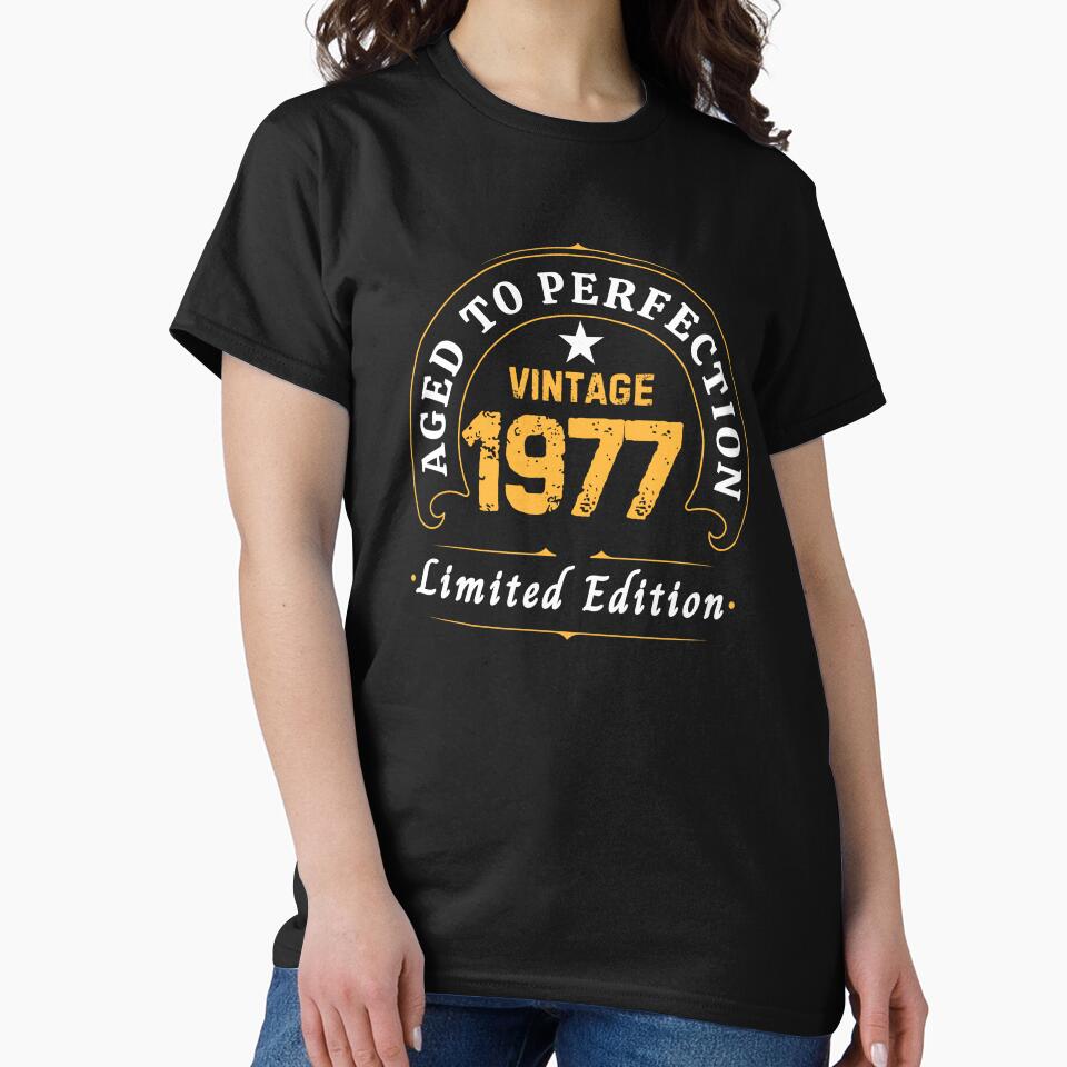 1977 Limited Edition, Aged To Perfection by NumbersFort