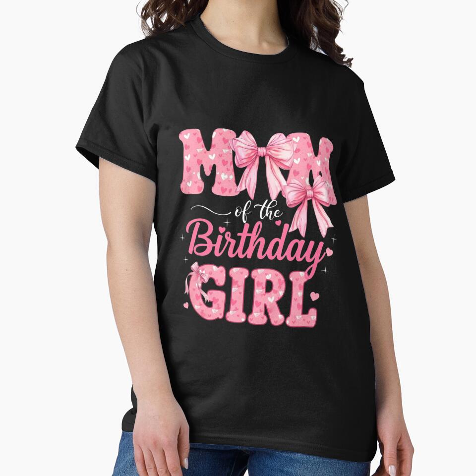 Mom Of The Birthday Girl Mother Daughter Party Celebration by salmzouriart