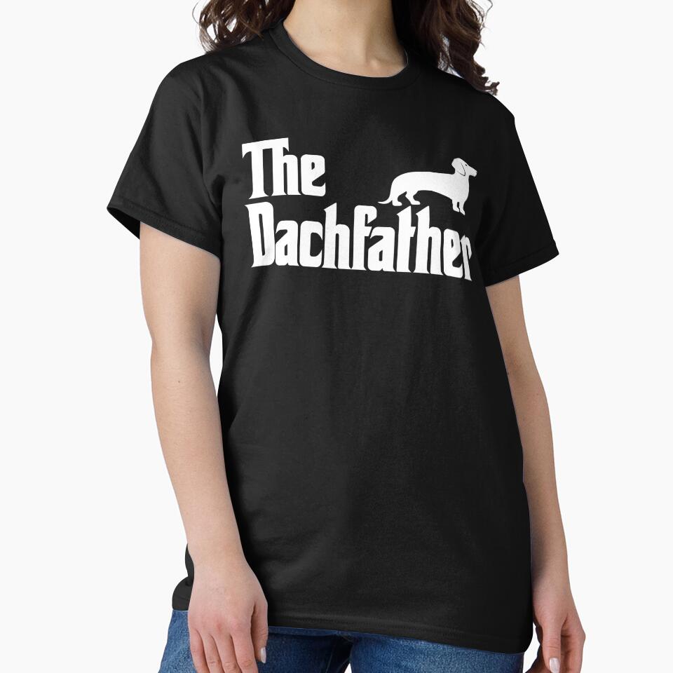 The Dachshund Funny Wiener Dog Gifts For Men Fathers Day by SanipepaVase