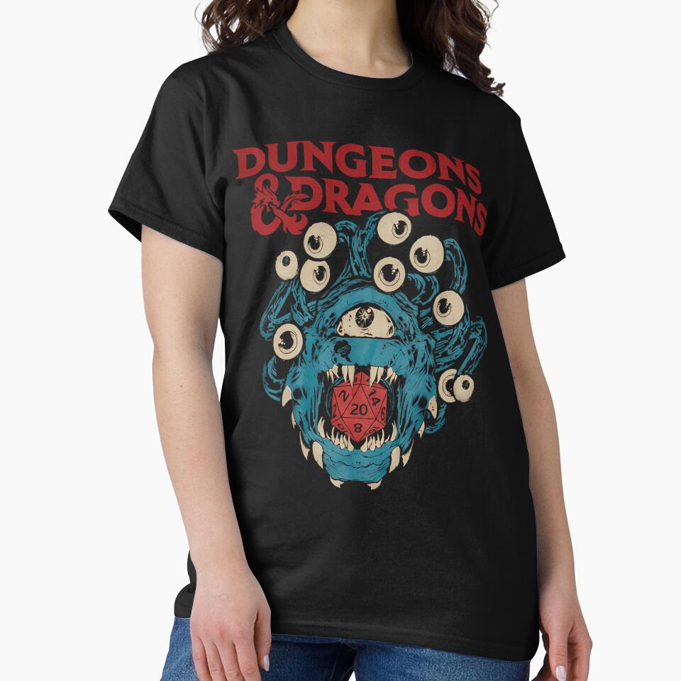 The Dungeons And Dragons Retro Wave by JacynthePrice