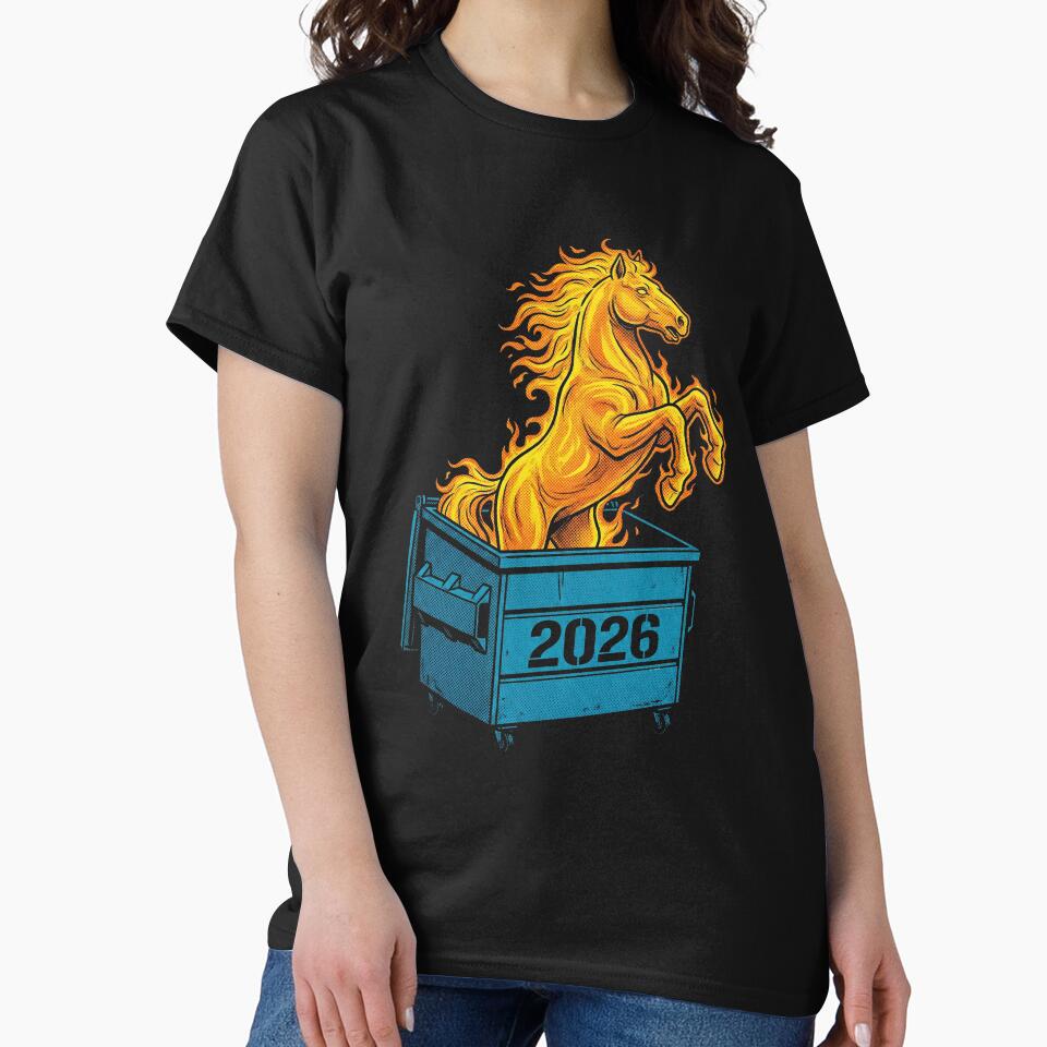 2026 Fire Horse Dumpster Fire by AdyKurniawan