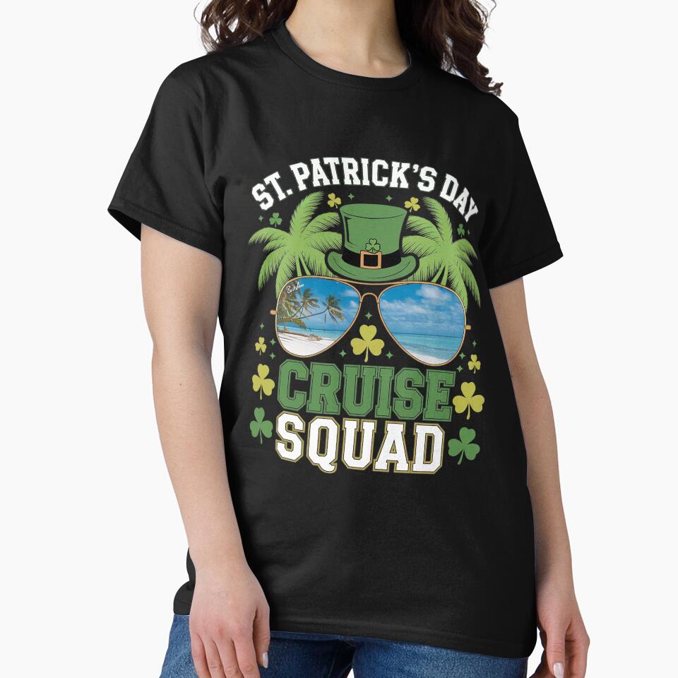 St Patrick's Day Cruise Squad Funny Family Matching by repconomArt