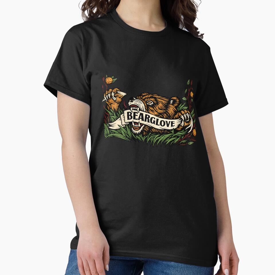 Bearglove Roaring Bear Vintage Tattoo Style by Meterka