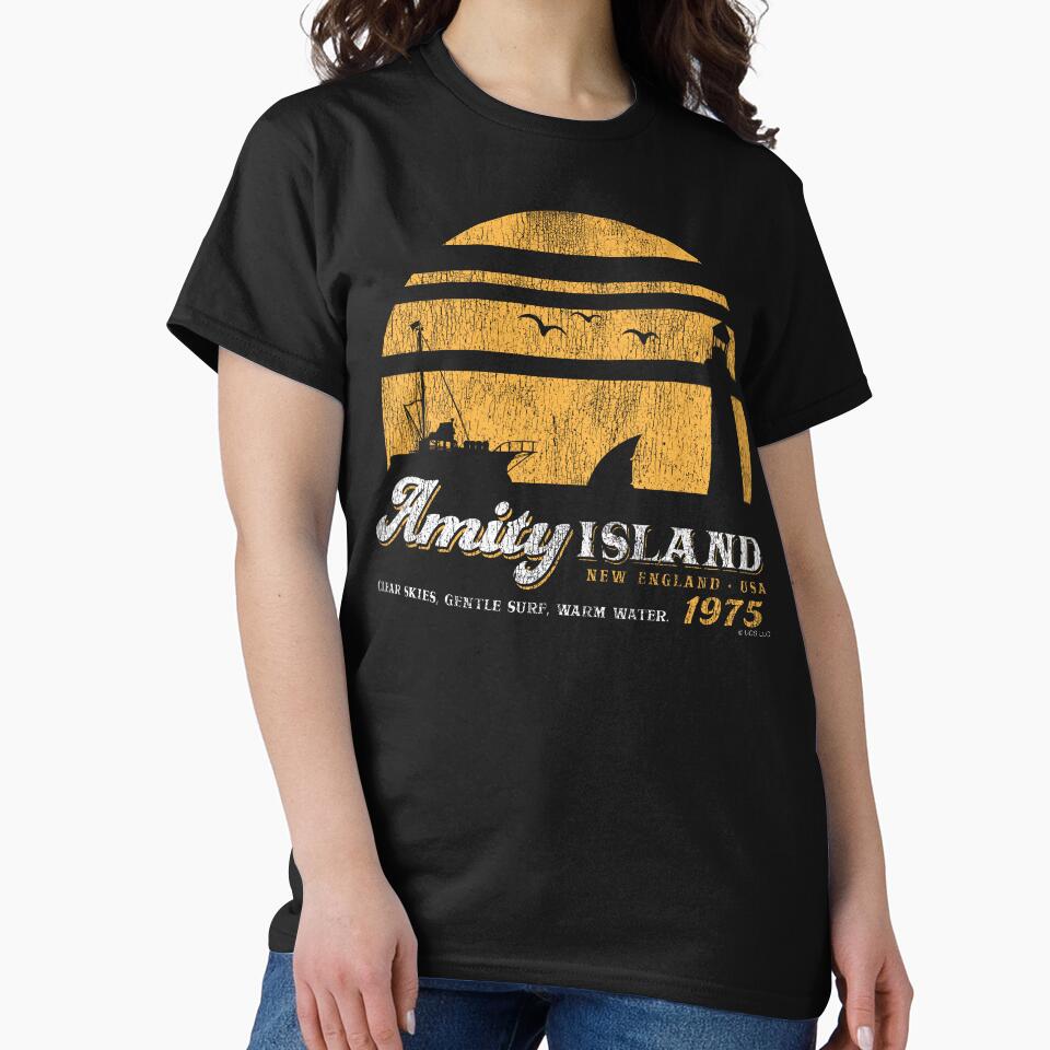 Amity Island Sunset Worn Out (Universal © UCS LLC) by Alema Art