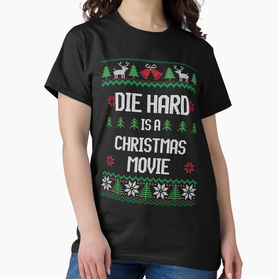 Die Hard is a Christmas Movie by Primotees
