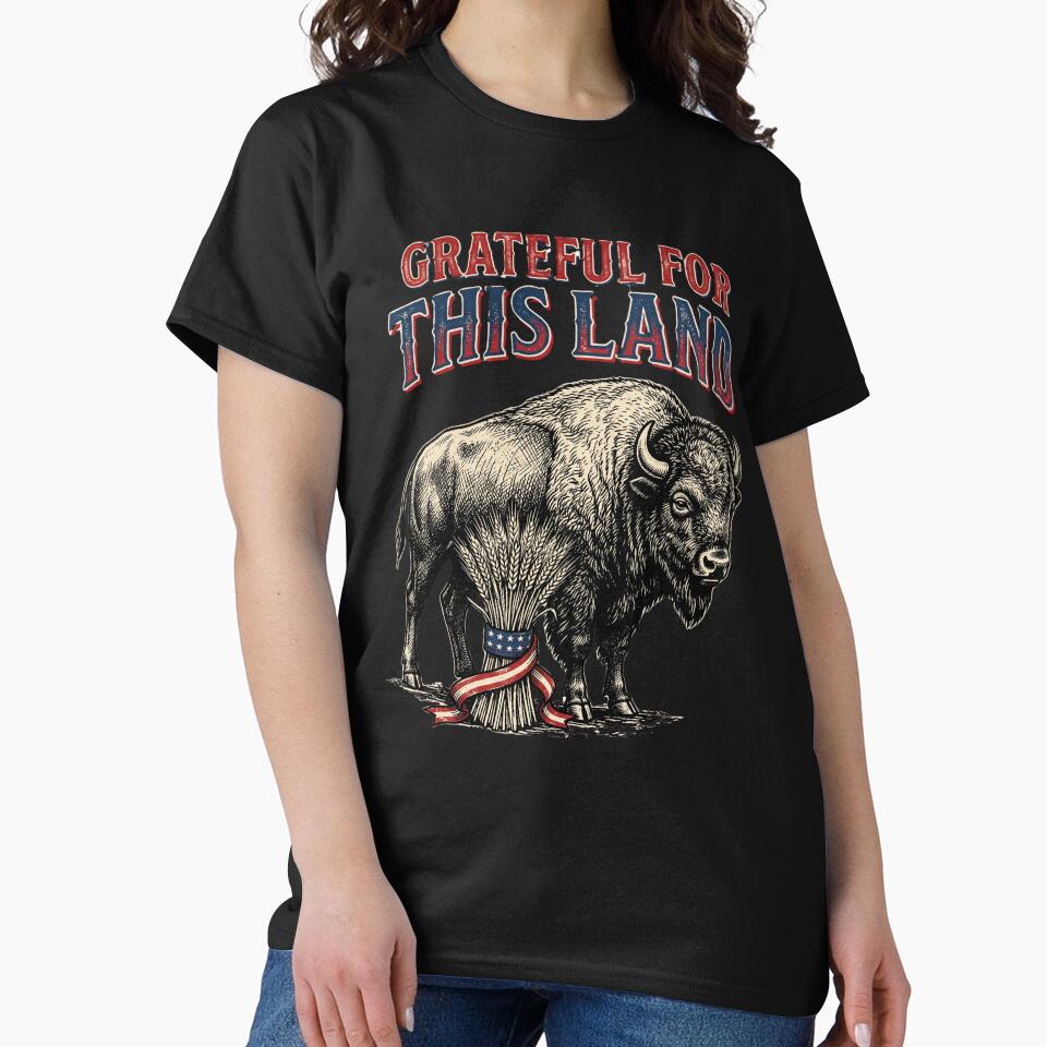 Patriotic Bison by Roy & Tiffany