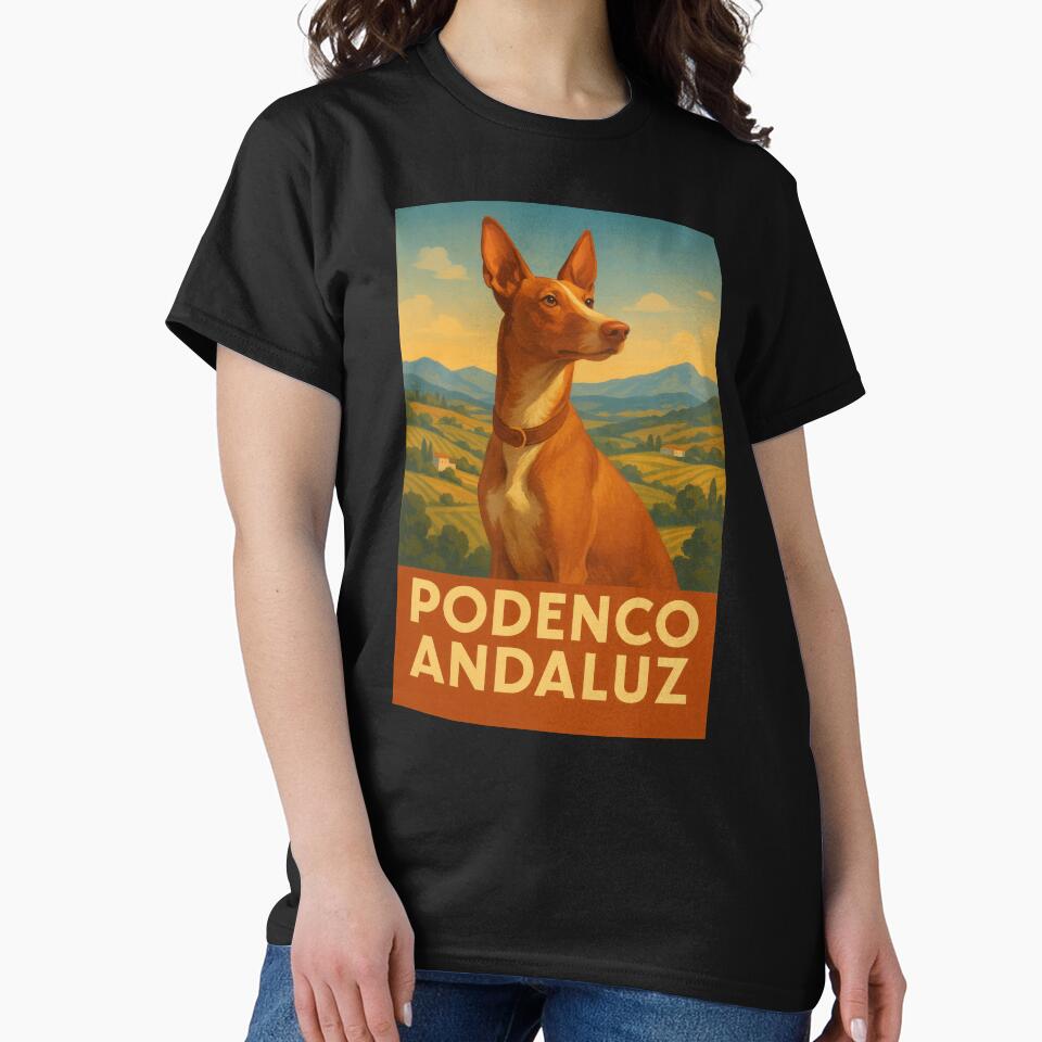 Elegant Podenco Andaluz Portrait by Flying Doggo