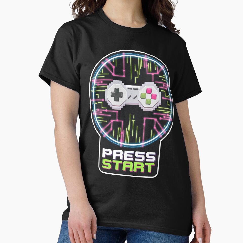 Retro Gamer Circuit Neon Pixel Controller Art by toronjanino
