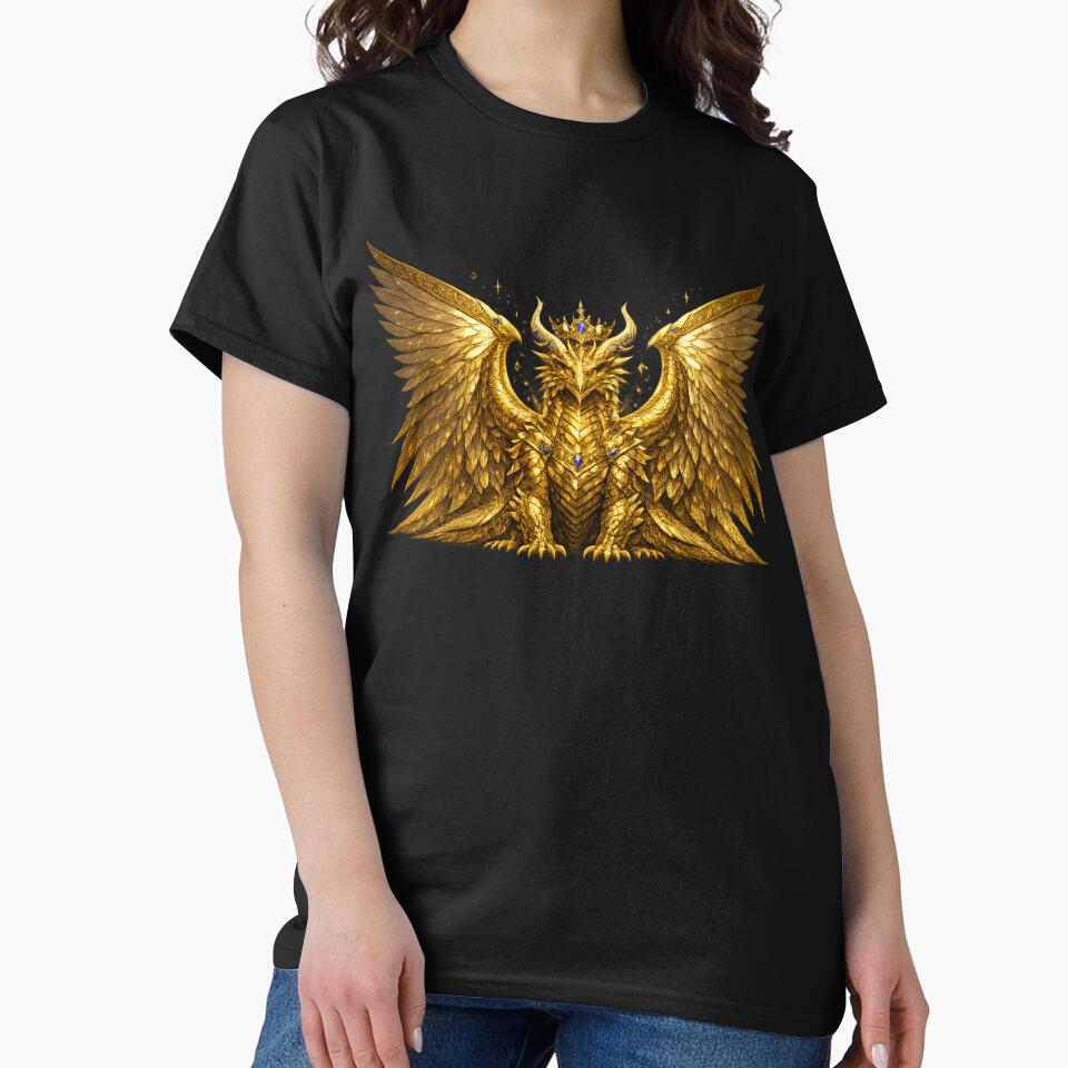 Imperial Gold Dragon by ESSClothing