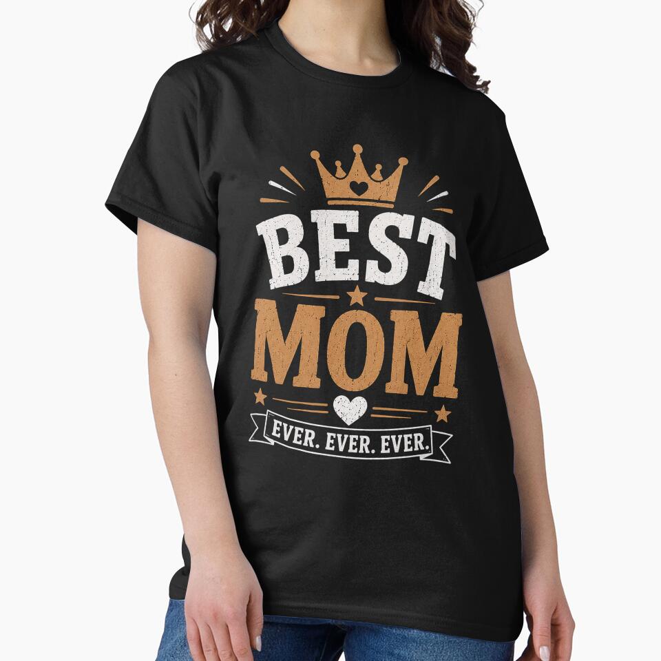 Best Mom Shirt | Matching Family T-Shirt | Family Gift Tee by CalmMandala