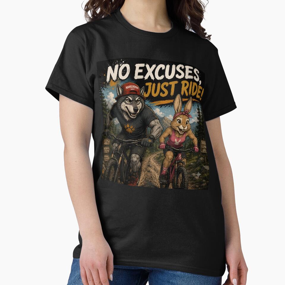 No excuses, just ride! by Mangurrian Shop