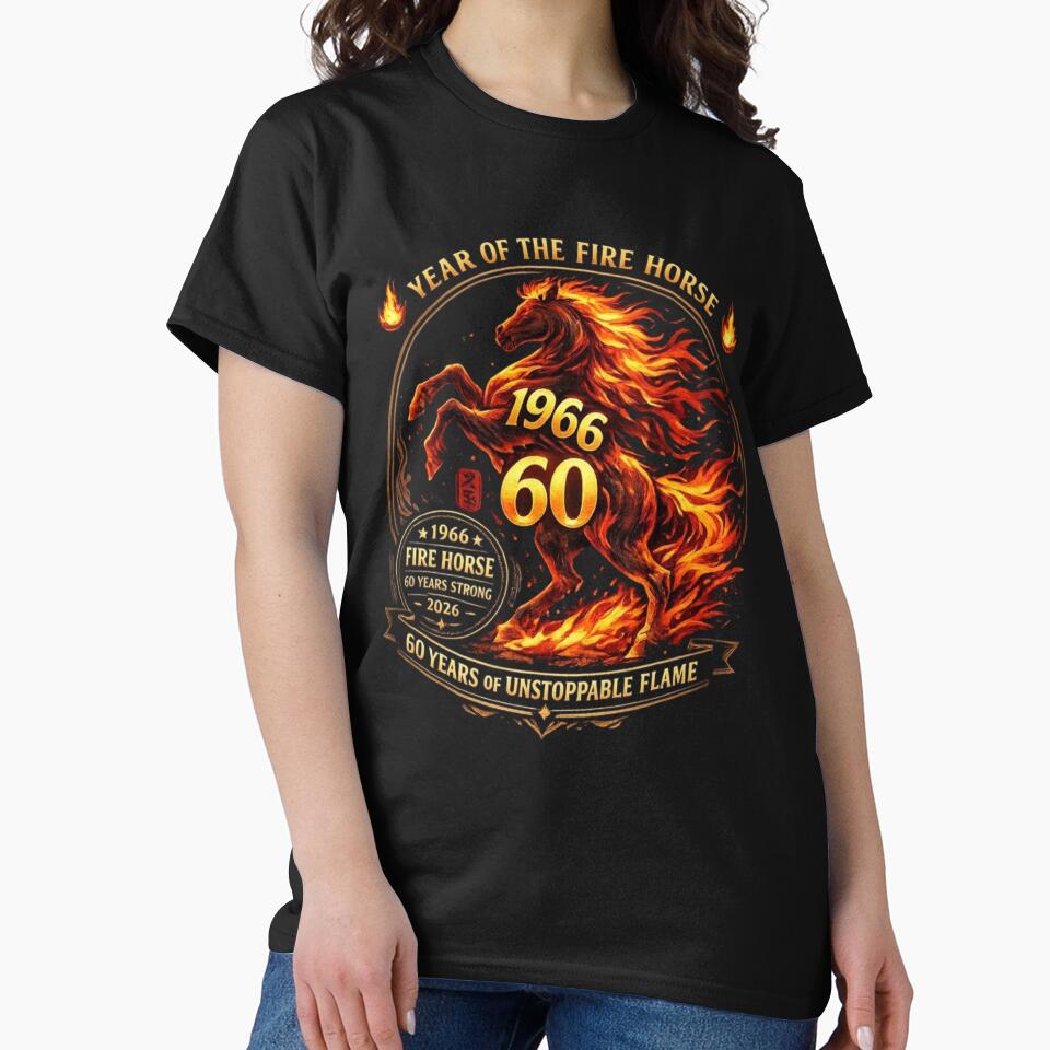 Year of the Fire Horse 2026 Zodiac Badge by 97Ts