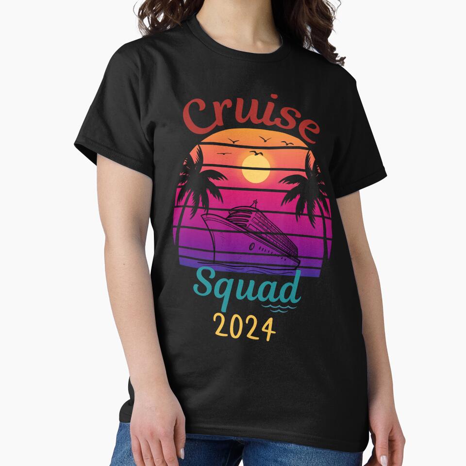 Cruise Squad 2024 Summer Vacation Family Reunion Matching by thebest-2studio