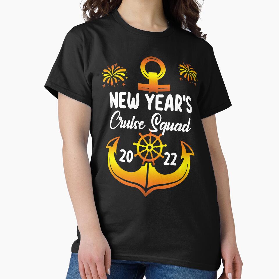 2022 New Year's Cruise Squad Group Matching Vacation by Nzgiftsandmore