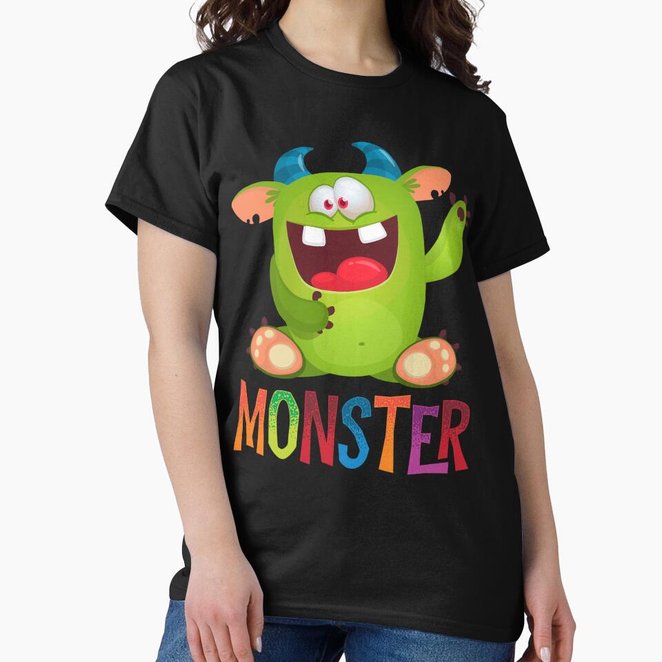 Kids monster design t-shirt by GEEZER