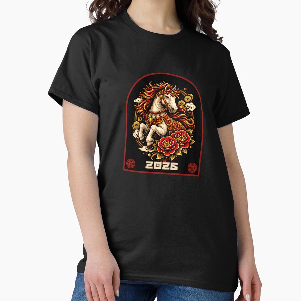 Spirit of the Fire Horse by Paw Print Tee