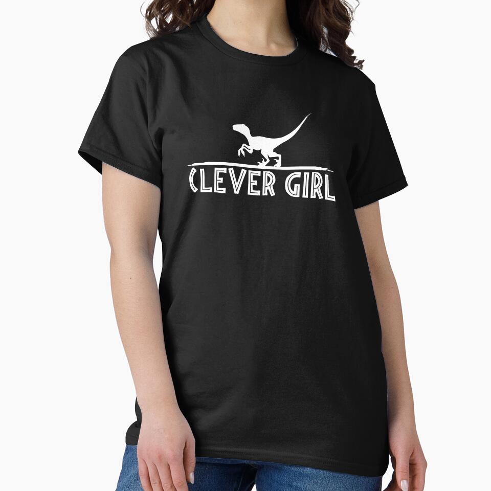 J Park - Clever Girl White by HTown-Otter T-Shirts & More