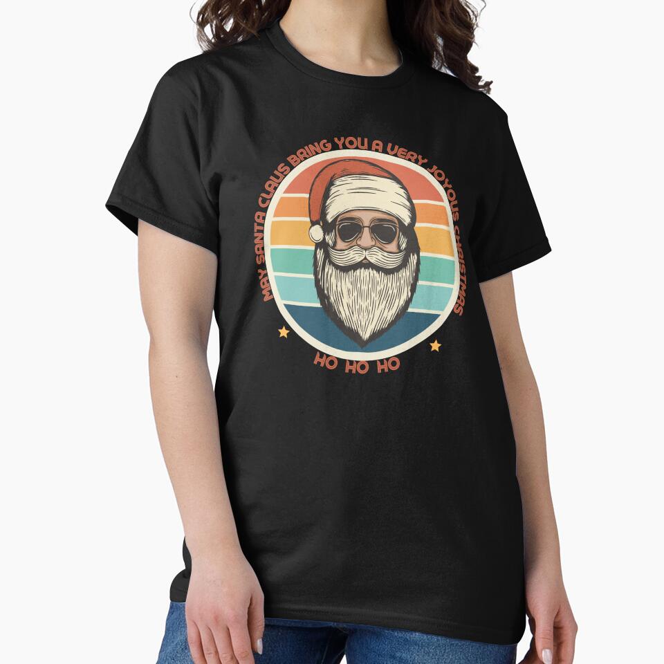 Merry Christmas Santa Retro Style by Mypieceofspace