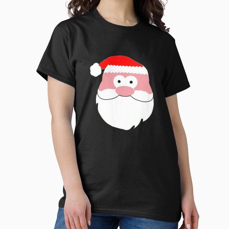 Copy of Copy of Copy of Copy of Retro Vintage Pink Santa Claus, Pink Christmas, Vintage Christmas, Vintage Santa, Retro Christmas by Sophistical