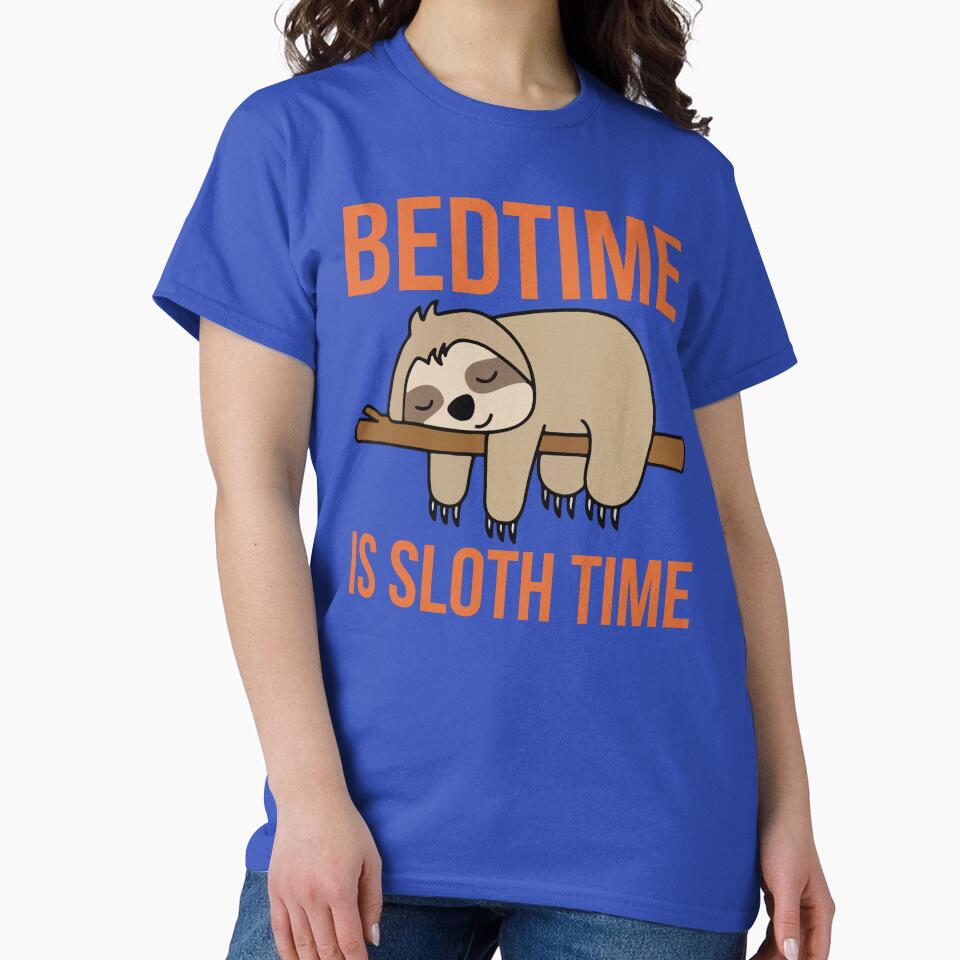 Bedtime is sloth time by BritishDelights
