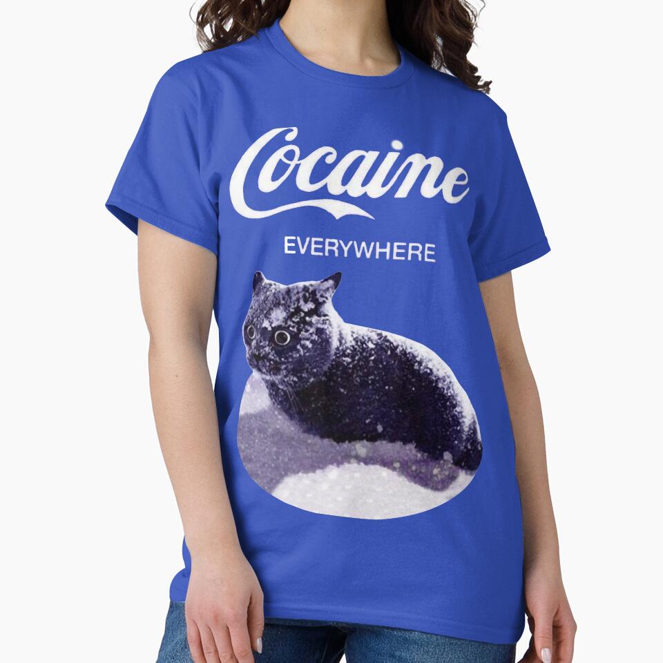 Cocaine cat by Mememagicman