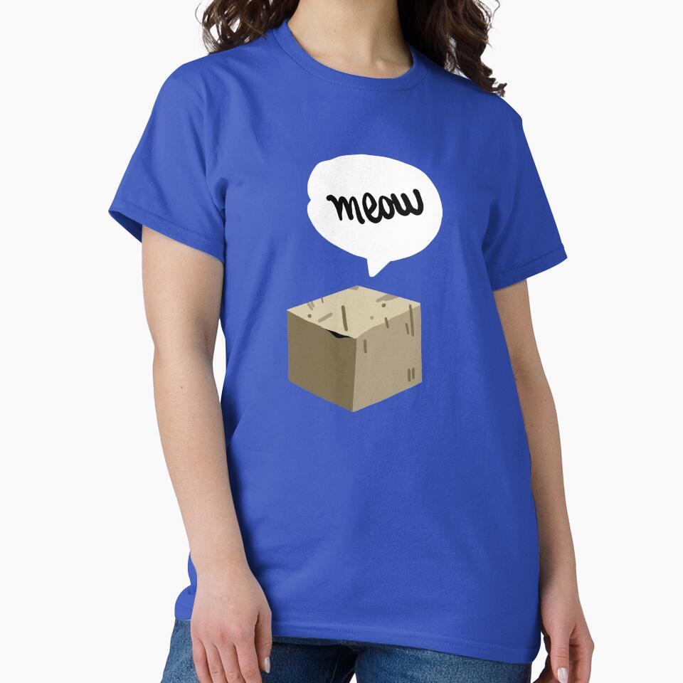 Warren Graham Shrödingers cat tee by Rhys Wynnford