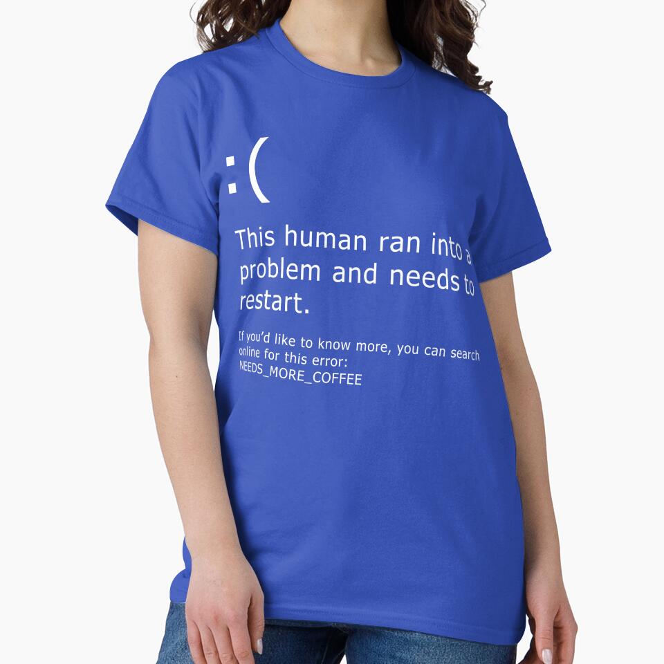 Blue Screen of Death - Coffee error by DigitalCleo