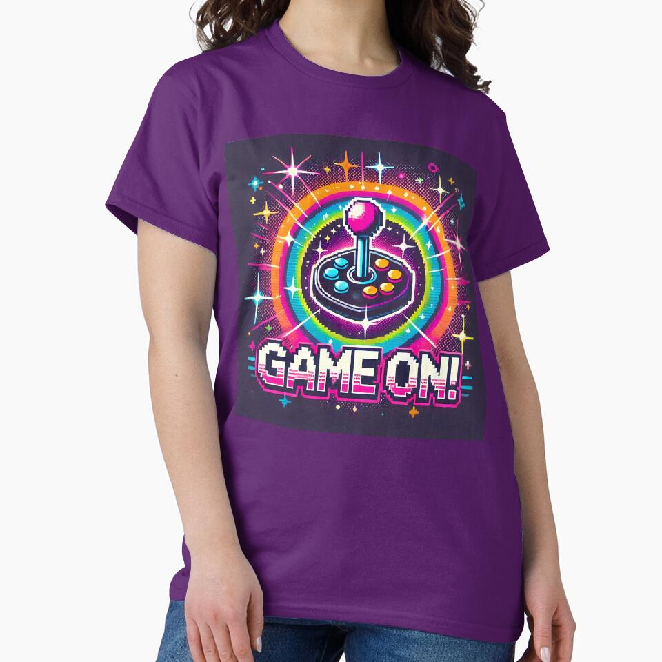 Game On - Retro Joystick Adventure by Psychacharm