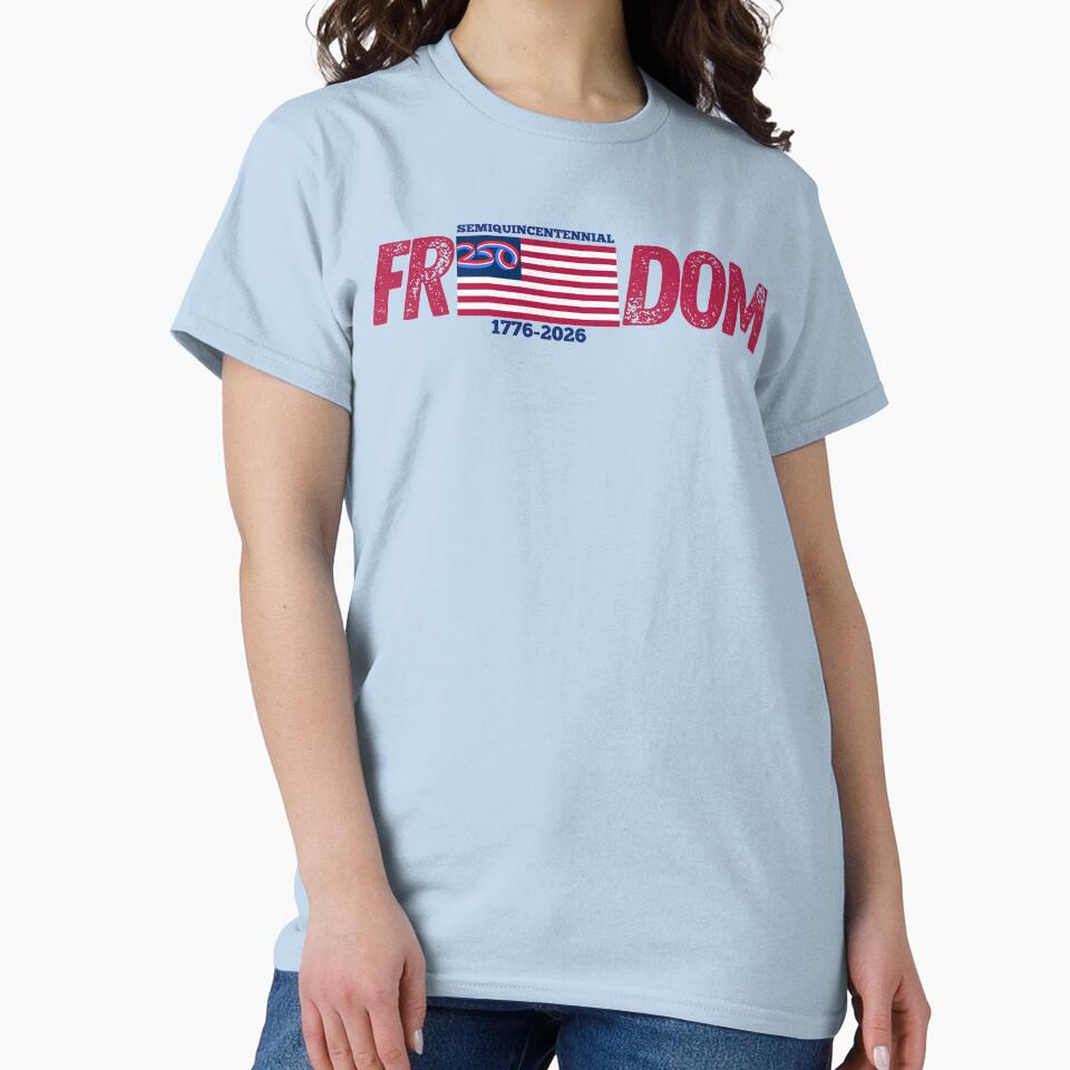 USA Freedom America 250th Semiquincentennial Celebration 1776-2026 by DopeTeezCompany