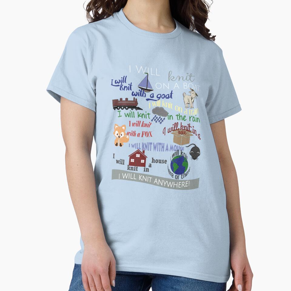 Knitting Products: I Will Knit on a Boat by TDK Enterprises