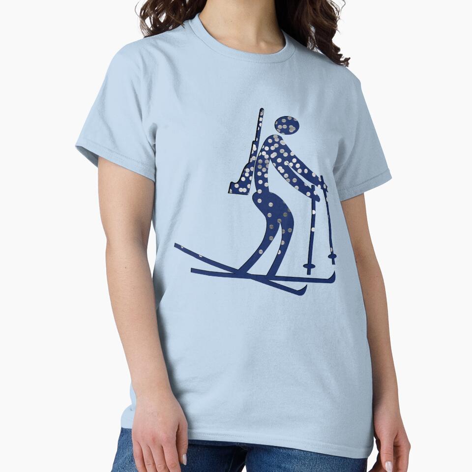 biathlon winter sports athletes by minimalartstory