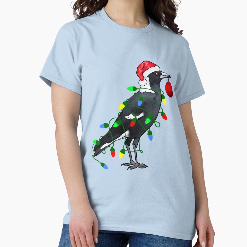 Extra Festive Magpie by Meowmaddie