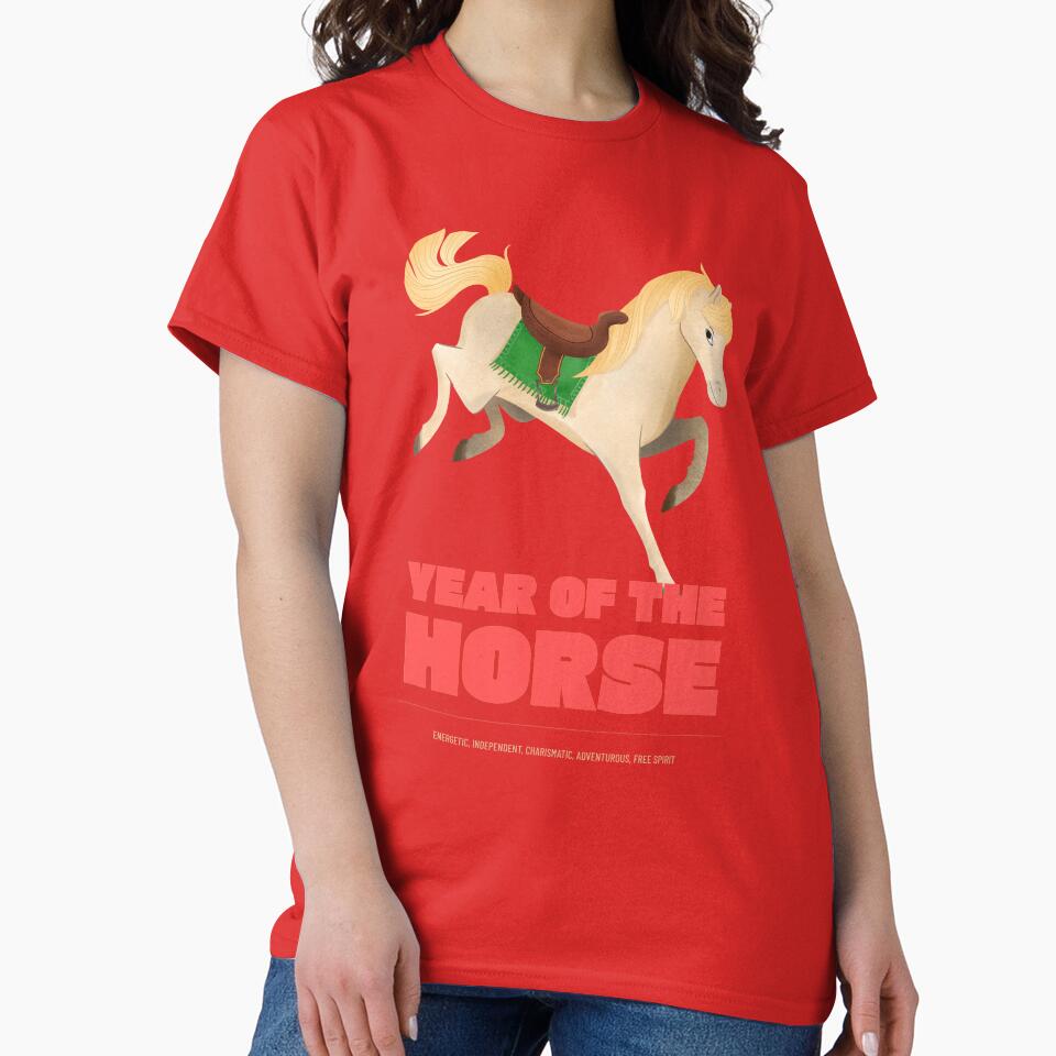 Year Of The Horse Running by GraTEEtude