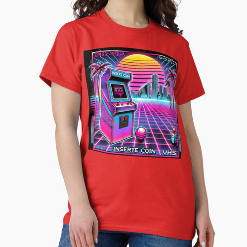 "Retro Arcade Dream - 90s Vaporwave Aesthetic" by Younes.Art