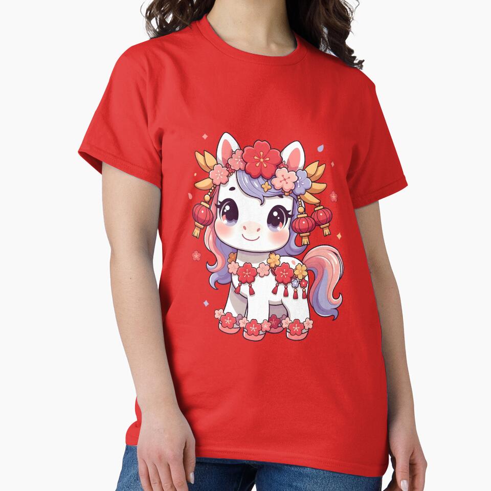 Adorable Chinese New Year Horse for Girls by GrumpySableye