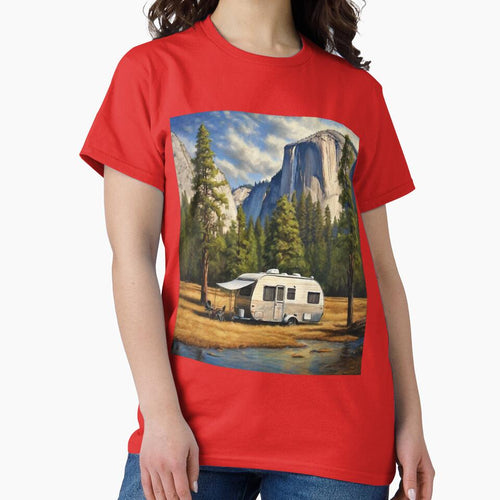 "Caravan Trailer Yosemite National Park: Explore Nature in Freedom" by Artisticanvas