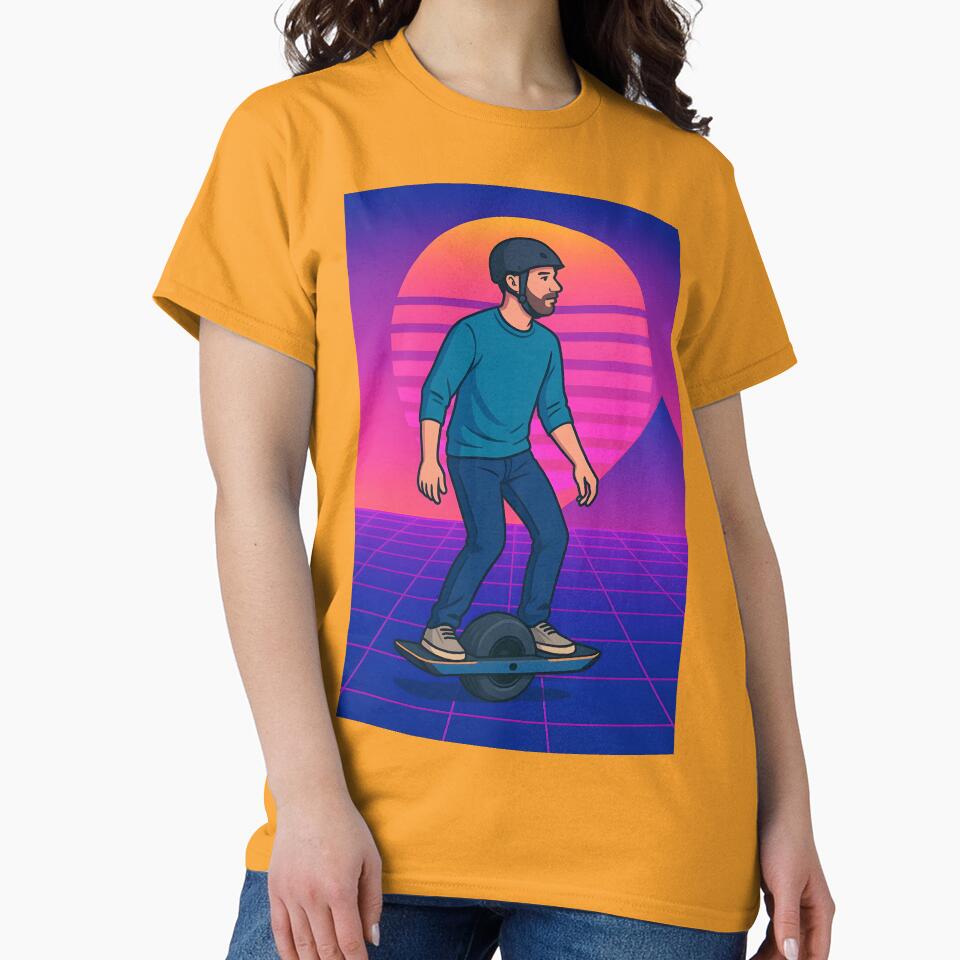 Onewheel – Vaporwave City Grid by Boombox Theory