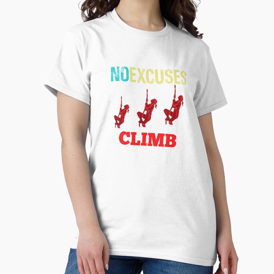 No Excuses Climb by Desiznn