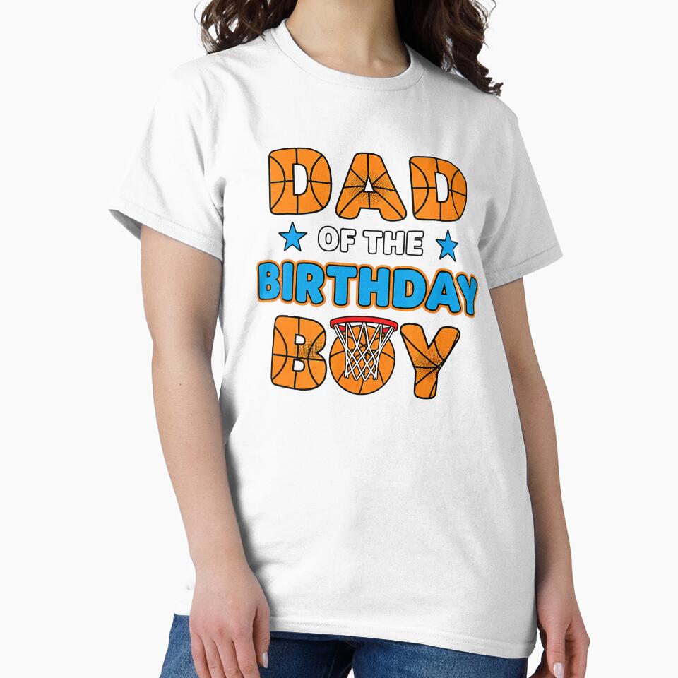 Dad of the Birthday Boy Basketball Party Game Day by allistermariam