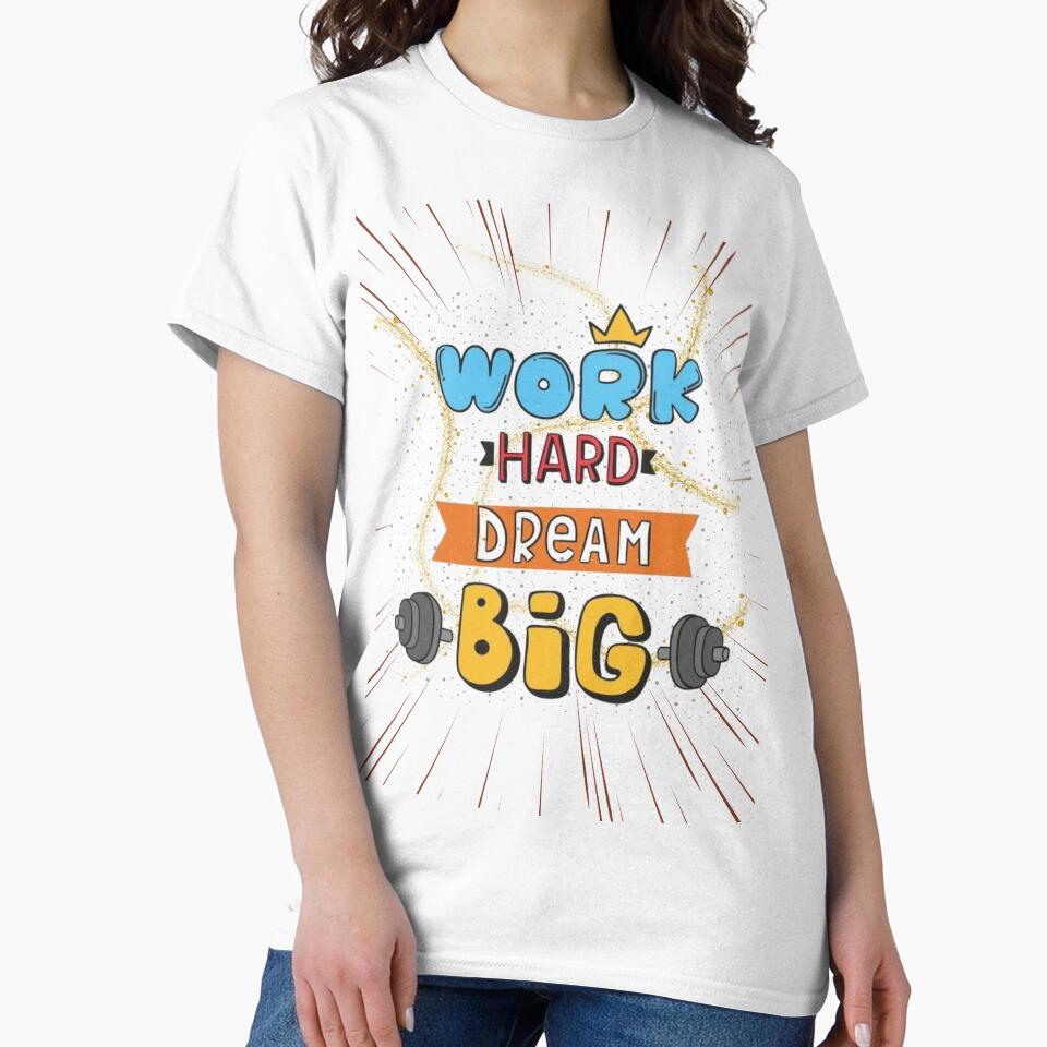 Dream big and work hard |Motivational | by Arteartz