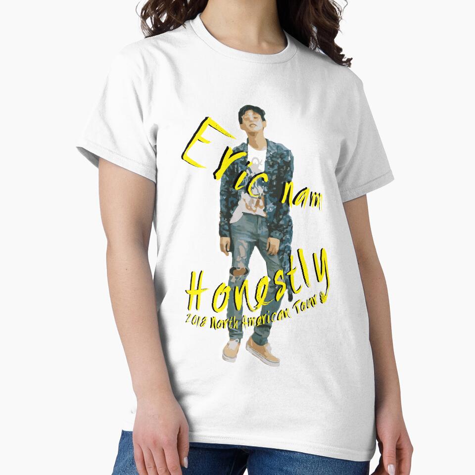 Eric Nam Honestly Tour T-Shirt by Miskyo