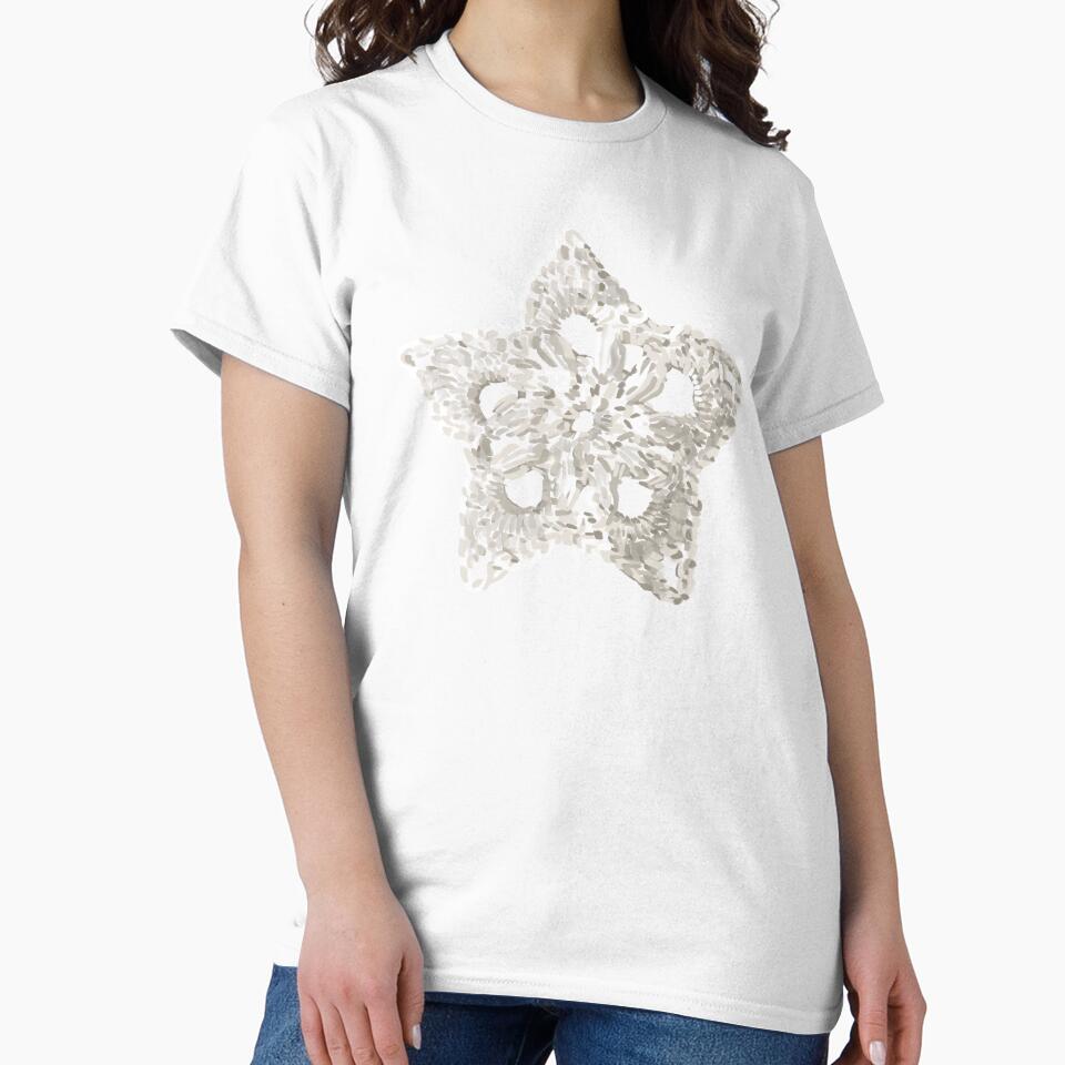 New year and Christmas gift idea and decoration star motif illustration by Pandositive