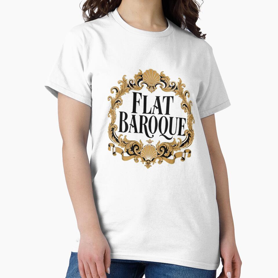 Flat baroque funny money shirt by Dead-Dove-Ltd