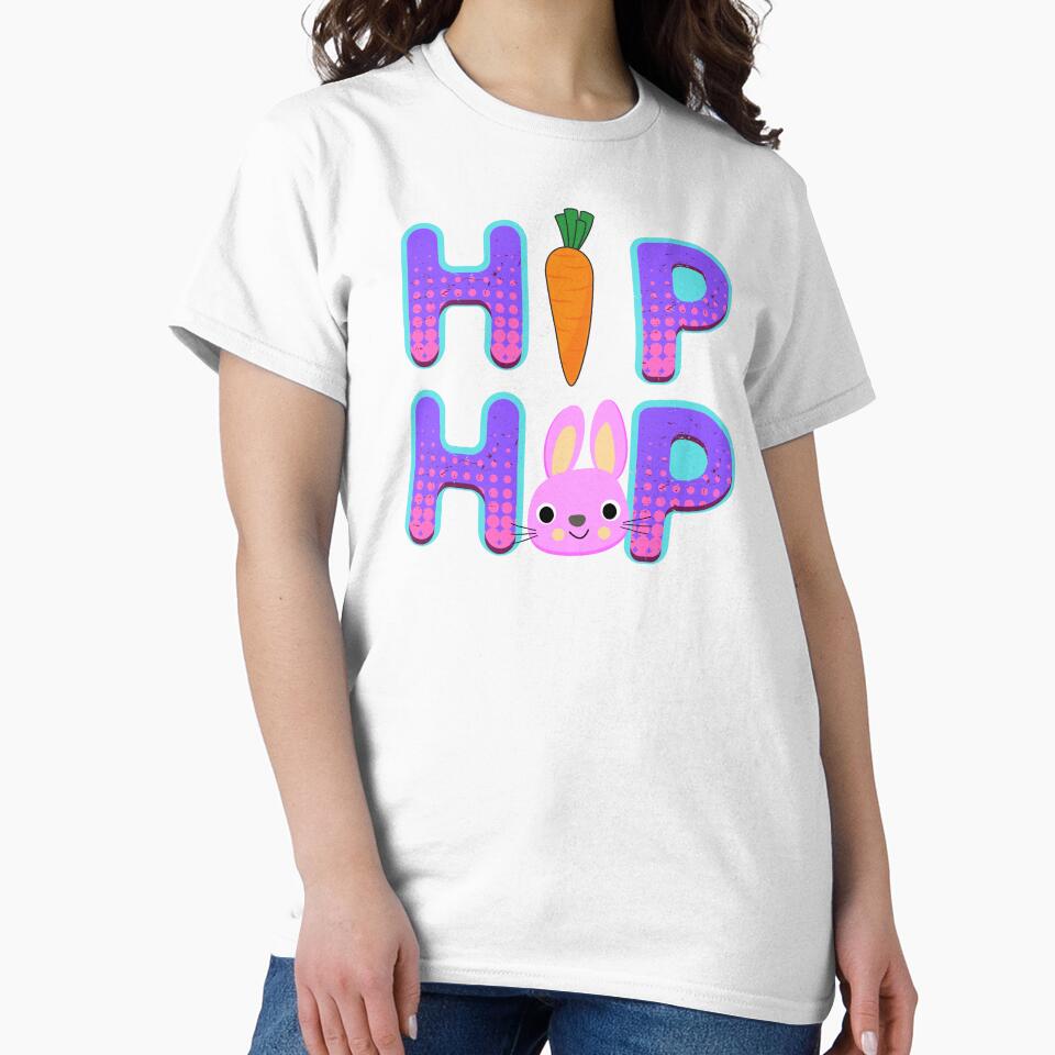 Hip Hop Easter Bunny Shirt by bonus24
