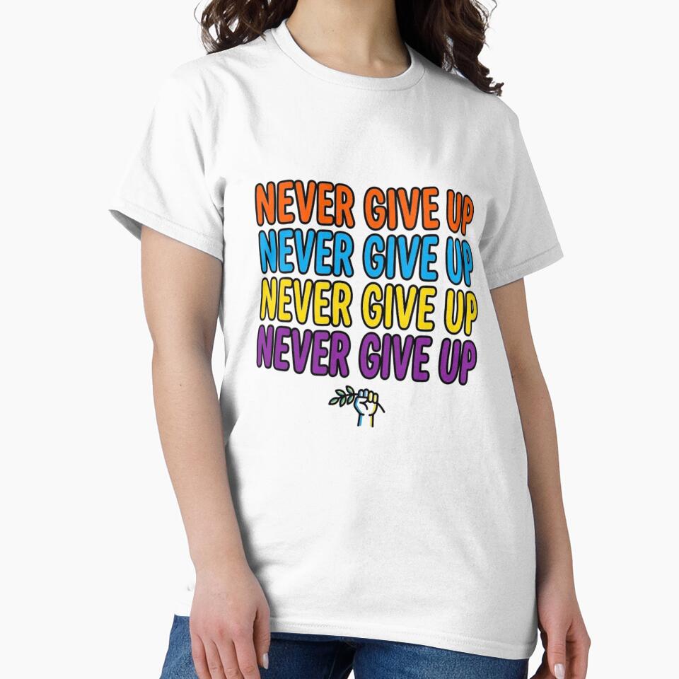 NEVER GIVE UP by likbatonboot
