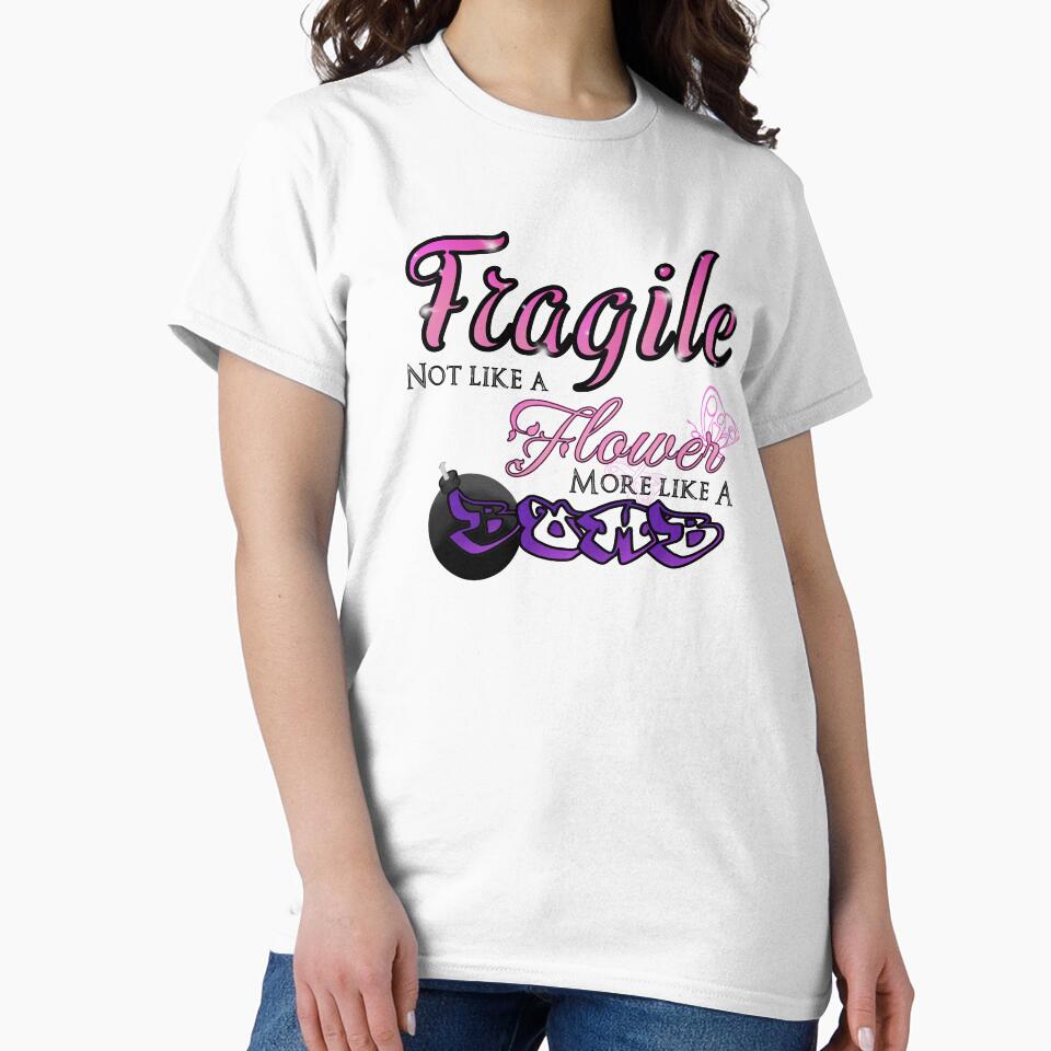 Fragile not like a flower by Eclectic Gold