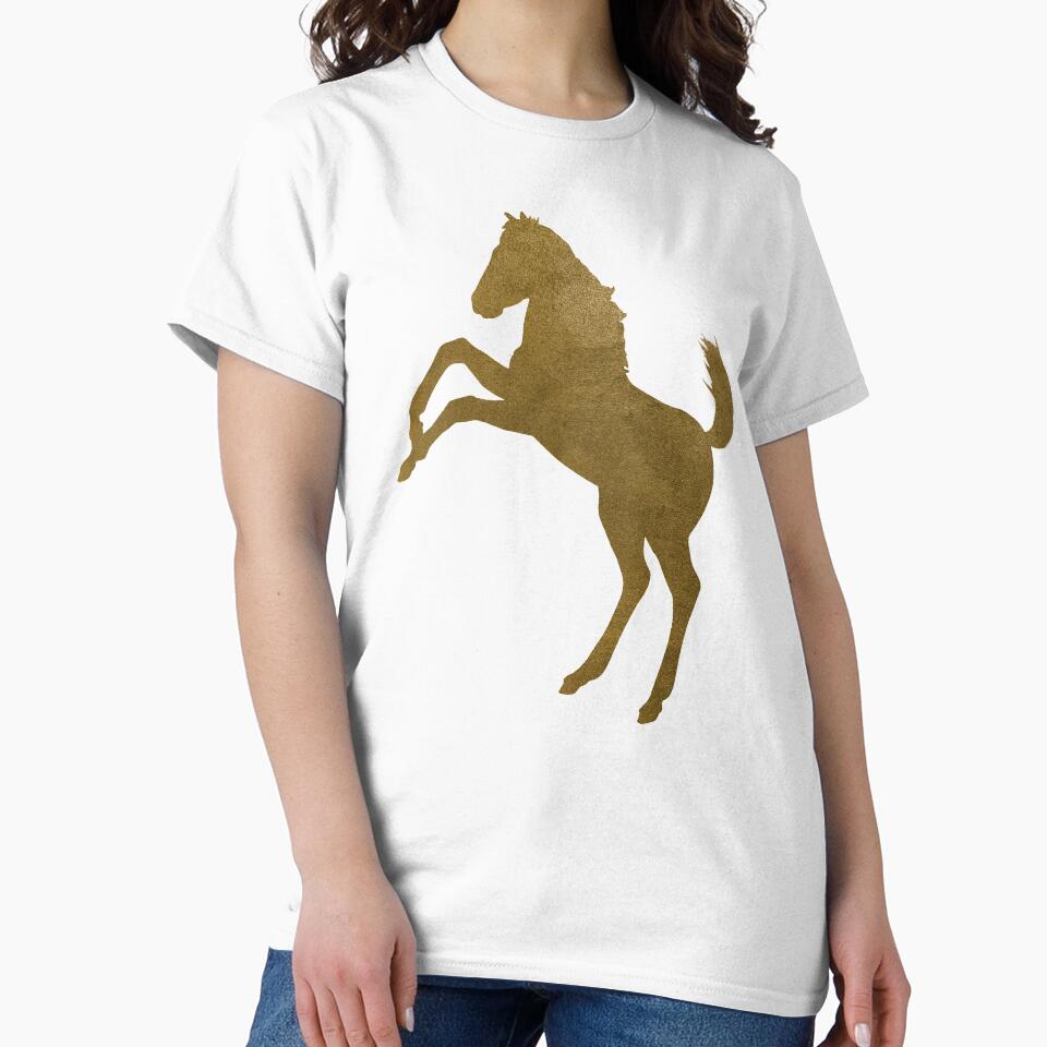 Copy of Golden Mustang Horse by SoccaTamam